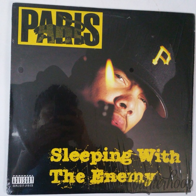 Paris – Sleeping With The Enemy 1992 LP G-Funk Scarface Records– SCR007-100-1 NM — main photograph
