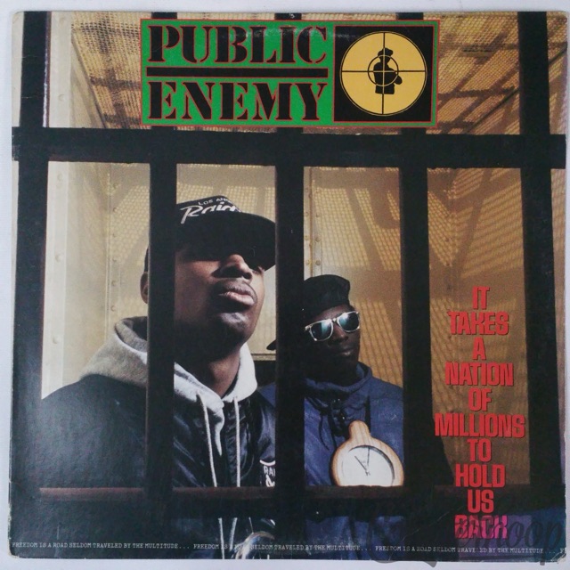 Public Enemy– It Takes A Nation Of Millions To Hold Us Back 1988 OG Def Jam VG++ — main photograph