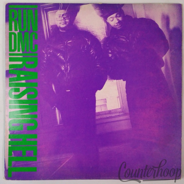 Run-DMC – Raising Hell 1986 UK Purple London Records Rick Rubin, Russell Simmons — main photograph