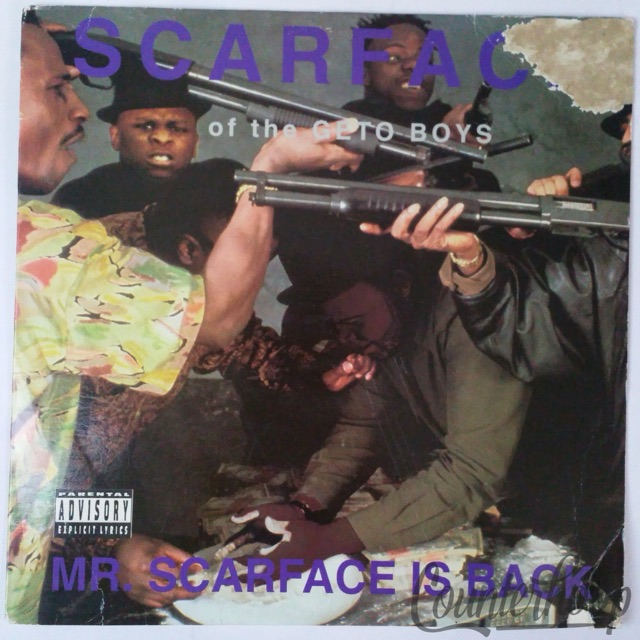 Scarface – Mr. Scarface Is Back 1991 Rap-A-Lot Records Geto Boys/Crazy C VG+/VG — main photograph