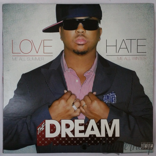The-Dream – Love/Hate 2007 2LP Island Def Jam Music Group – B0009872-01 VG++ — main photograph