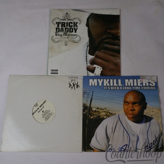 5xLP Lot-Trick Daddy-Thug Matrimony/Souls Of Mischief-Focus/Mykill Miers-It's Be — main photograph