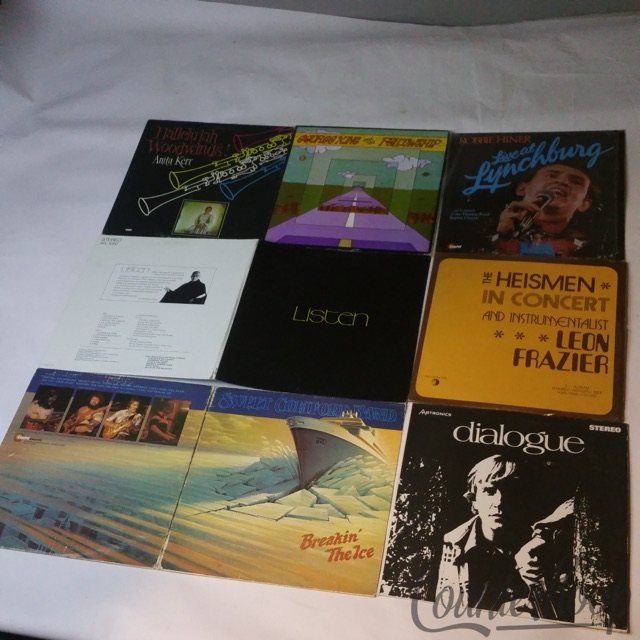 7LP Lot Anita Kerr/George King/Robbie Hiner/Listen/Breakin'The Ice/Dialogue/Leo — main photograph