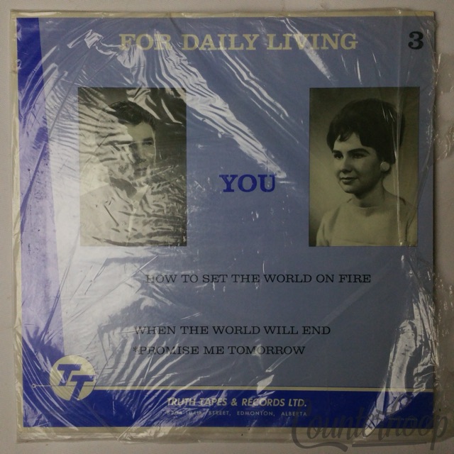 For Daily Living: You Vol.3-How To Set The World On Fire/When The World Will End — main photograph