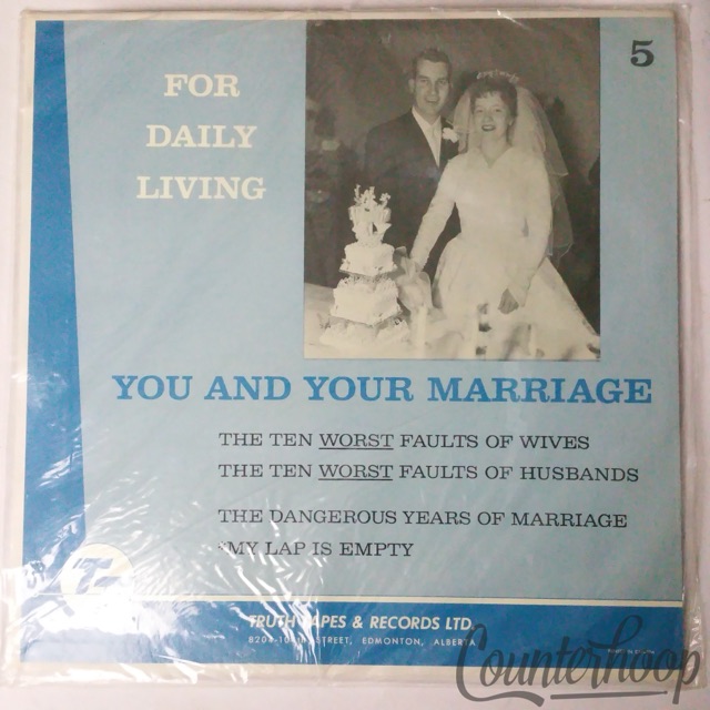 For Daily Living: You Vol.5-You And Your Marriage: The Ten Worst Faults Of Wives — main photograph