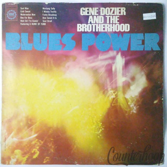 Gene Dozier And The Brotherhood – Blues Power 1967 Mono Minit – LP-40010 Liberty — main photograph
