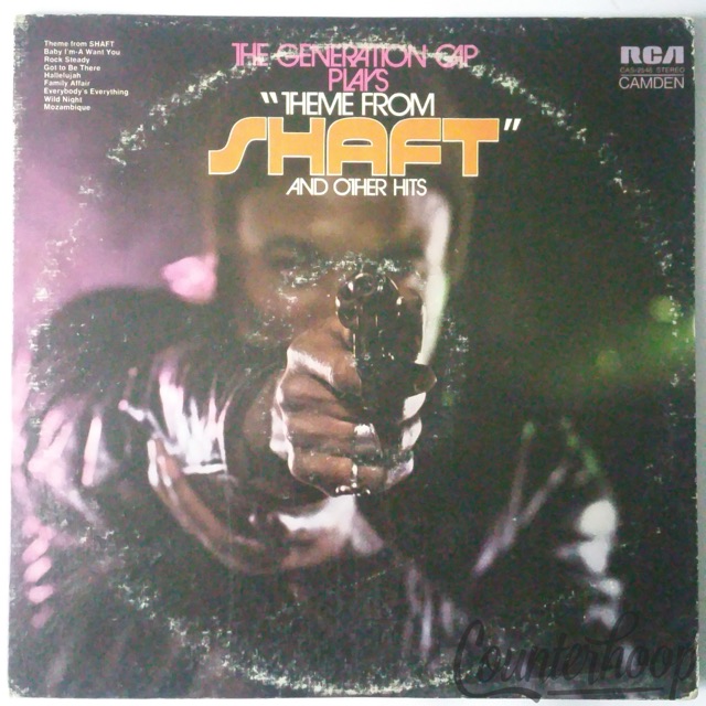 The Generation Gap – Plays "Theme From Shaft" And Other Hits 1972 EXC RCA Camden — main photograph