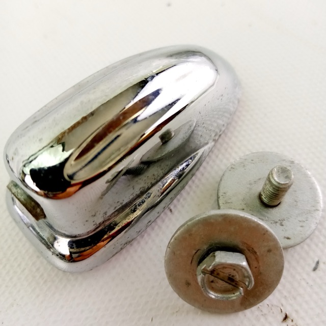 Slingerland 8x Floor/Tom/Snare Drum Lugs Chrome Vintage 70s Small Sound King*EXC — main photograph