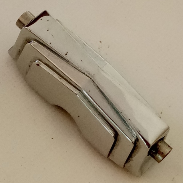 Ludwig Snare Drum Imperial Lug Chrome 2 3/16" Vintage USA 70s Supraphonic 2230B — main photograph
