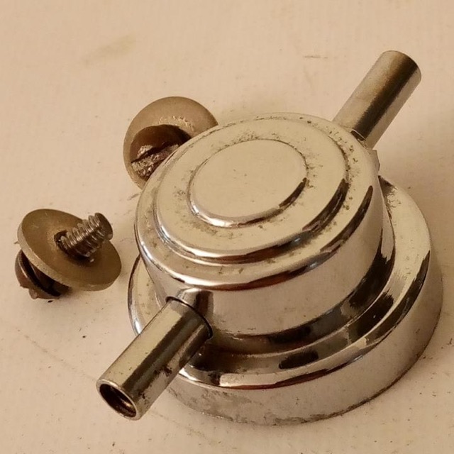 Geo Way/Camco Oaklawn Snare Drum Turret Lug Aristocrat George Vintage 50s-60s US — main photograph