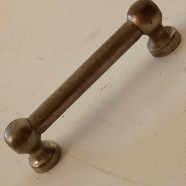 Early American 1x 2 7/16" Tube Lug Nickel Snare Drum Vintage 5" Deep Model USA* — main photograph