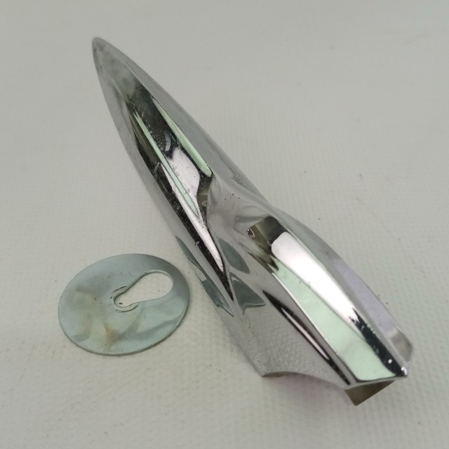 Premier 2x Floor Tom Drum Lugs Elite Diamond Chrome Vintage 60s-70s England UK — main photograph