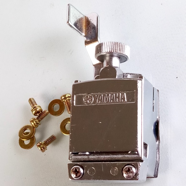 Yamaha 80s Throw-Off Recording Custom Snare Drum Vintage Chrome Japan SD495 — main photograph