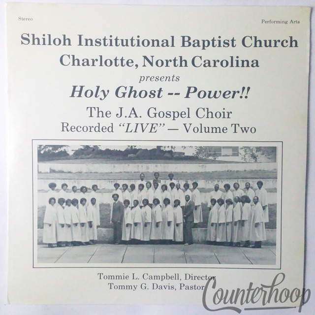 Shiloh Institutional Baptist Church-Holy Ghost-Power!! KM2966 Tommie Campbell NM — main photograph