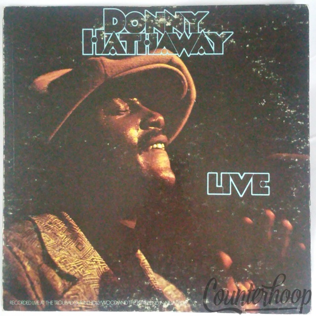 Donny Hathaway – Live 1972 VG ATCO Records-SD 33-386 Cornell Dupree/Jerry Wexler — main photograph