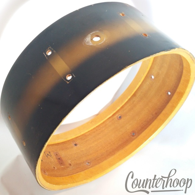 Leedy 14x5"Snare Drum Shell 3Ply Maple/Poplar/African Mahogany 8-Lug Slingerland — main photograph