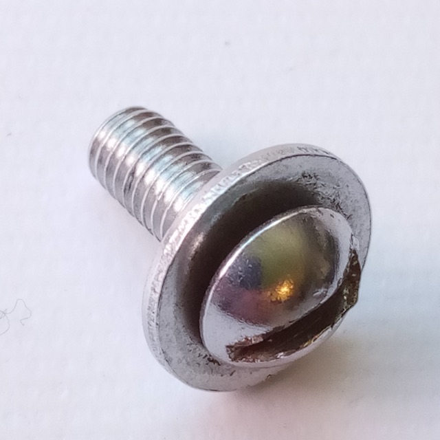Slingerland 60s Muffler Set Screw Small Knob Chrome Snare/Tom Drum Tone Control — main photograph