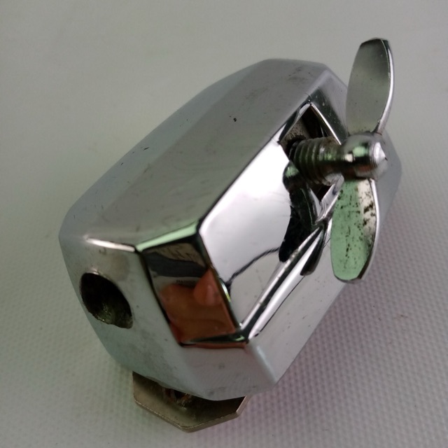 Premier Bass Cymbal L-Arm/Floor Tom Drum Leg Mount Chrome Vintage Elite 60s UK* — main photograph