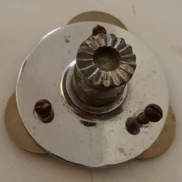 Premier Tom Drum Mount Ratchet Chrome Elite 3-Hole Circle Plate Vintage60s 388/B — main photograph