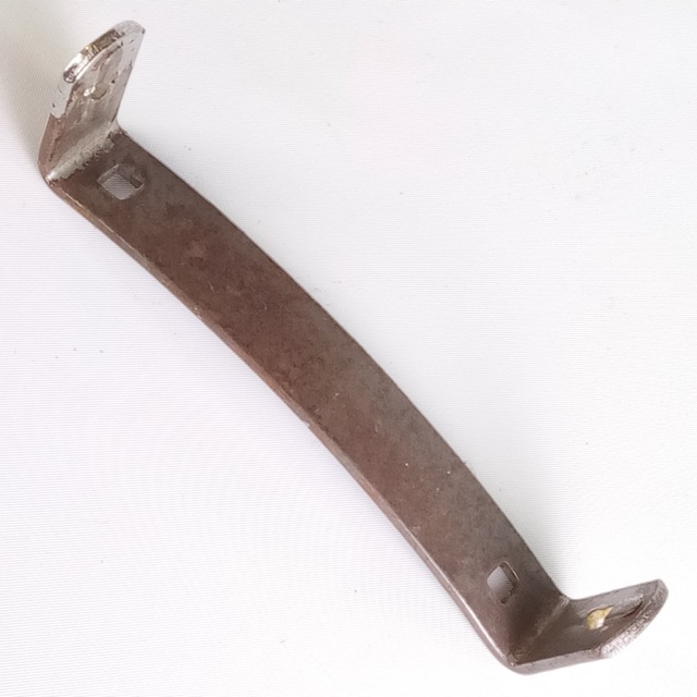 WFL Ludwig Rail Mount Chrome Bass Drum Shell Bracket Vintage 50s Walberg & Auge — main photograph