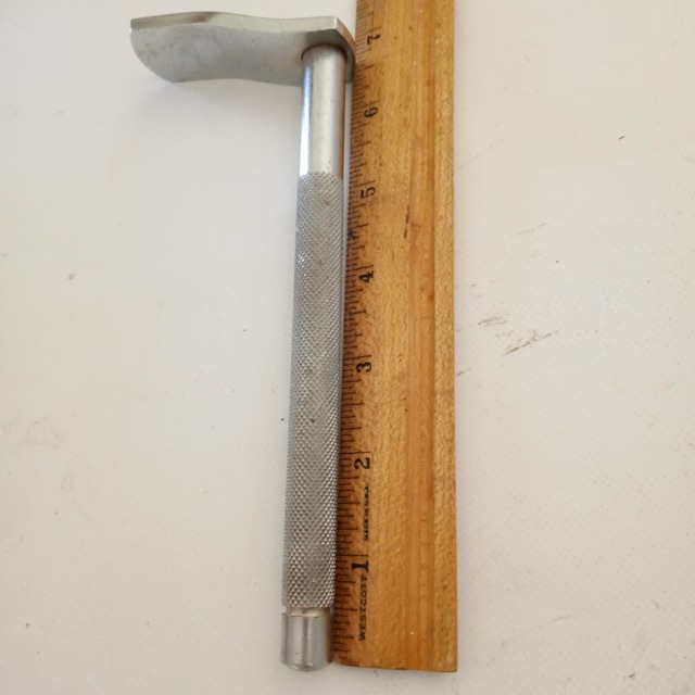 MIJ Rail Mount Long Extended Arm Spade Arm Diamond Tom Drum Holder Japan Pearl — main photograph