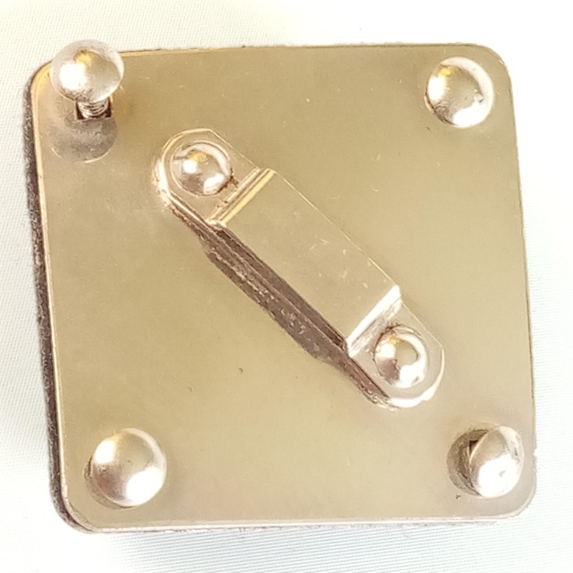 MIJ Diamond Tom Drum Bracket for Clip Arm Rail Mount Bass Spade Chrome 6-Hole60s — main photograph