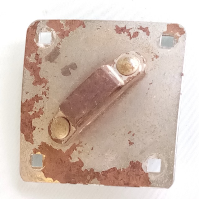 Slingerland Diamond Ride Tom Shell/Bass Drum Rail Mount Bracket Nickel RadioKing — main photograph