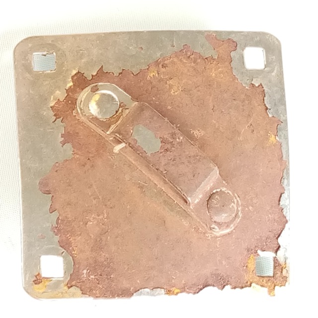 Gretsch Diamond Ride Tom Shell/Bass Drum Rail Mount Bracket Nickel Broadkaster40 — main photograph