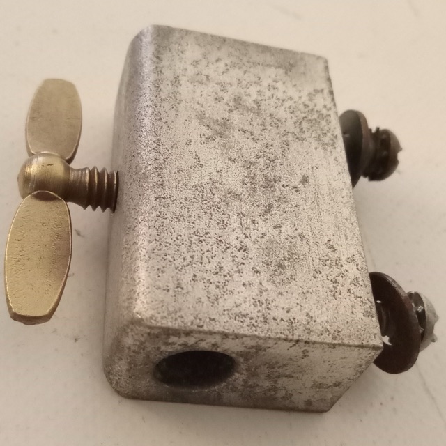 Gretsch Floor Tom Drum Leg Mount Broadkaster Aluminum Block Vintage 40s Brooklyn — main photograph