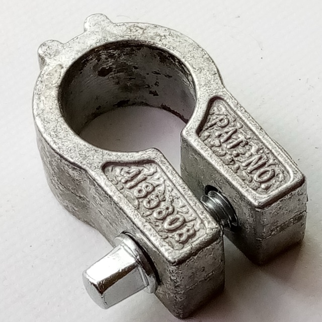 Rogers 3/4" Memriloc Memory Lock Big R XP8 Cymbal Stand Tube Part "Pat Pend" USA — main photograph