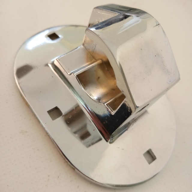 Rogers Memriloc Floor Tom Drum Leg Mount Chrome 70s Vintage XP8 Memory Lock USA — main photograph