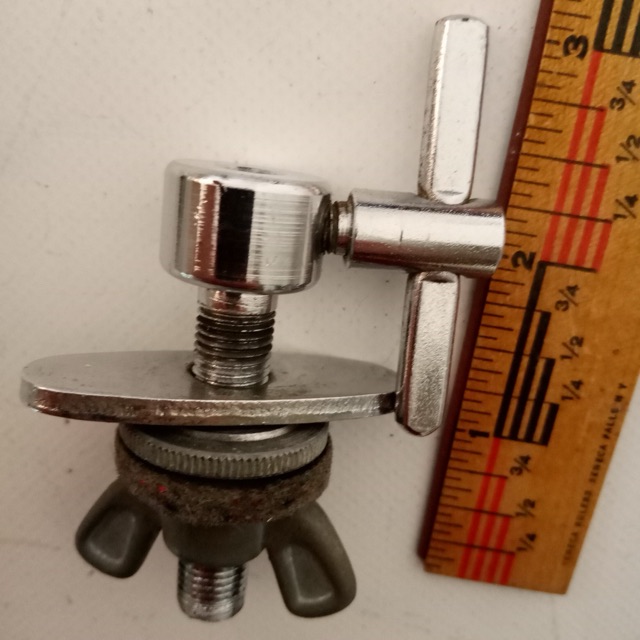 Ludwig Atlas Hi-Hat Clutch Cymbal Stand Vintage 70s Super Classic Spur-Lok 1124 — main photograph