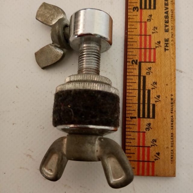 Ludwig Atlas 60s Hi-Hat Clutch Cymbal Stand Vintage Super Classic Spur-Lok 1124 — main photograph