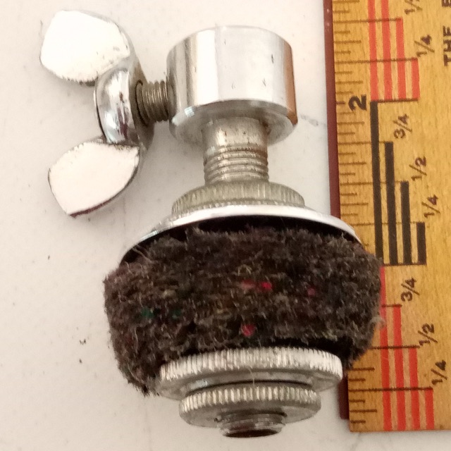 Ludwig Atlas 60s Hi-Hat Clutch Cymbal Stand Spur-Lok 1124 Vintage Chicago USA* — main photograph