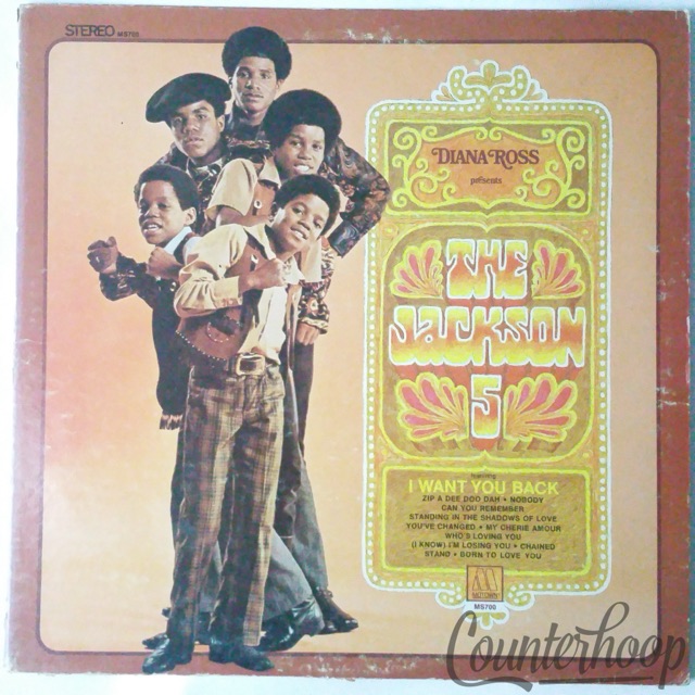The Jackson 5 – Diana Ross Presents The Jackson 5 1969 VG+ Motown-MS-700 Michael — main photograph