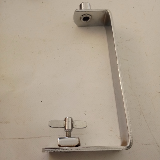 Slingerland Cocktail Bass Drum Pedal Clamp Mount Part? Vintage60s Chrome Rod Arm — main photograph