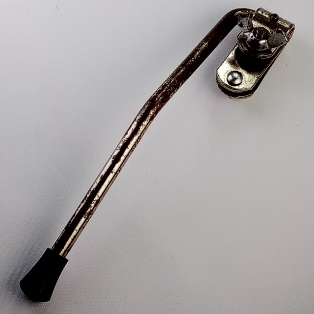 WFL Gull Wing Bass Drum Spur/Leg Nickel Vintage 40s-50s Stage Right Ludwig Mount — main photograph