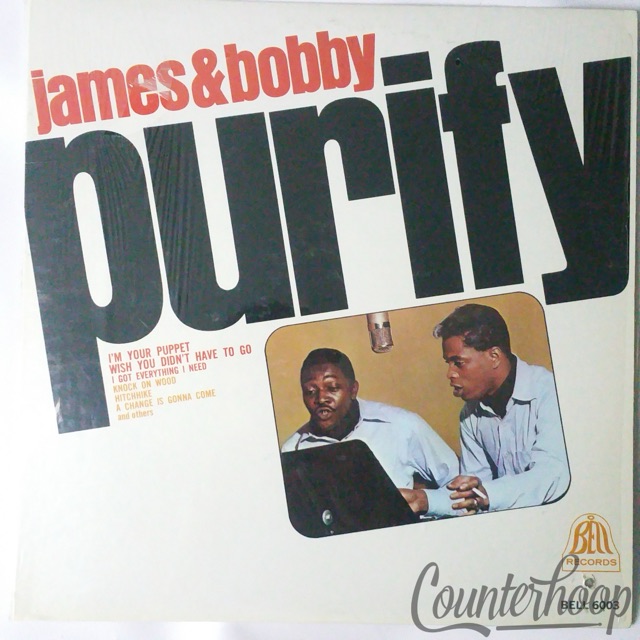 James&Bobby Purify-S/T 1967 EXC/Shrink Mono Bell6003 Muscle Shoals/Roger Hawkins — main photograph