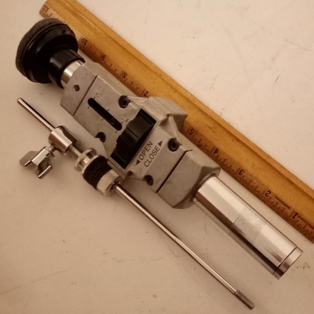 Yamaha Closed Hi-Hat Stand Holder Remote Auxiliary Top Part+Clutch+Rod Tube — main photograph