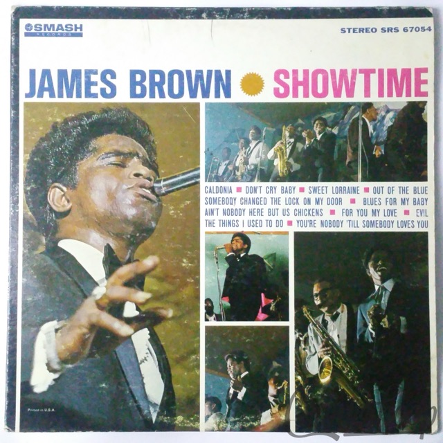 James Brown – Showtime 1964 VG Stereo Smash Records – SRS 67054 Sammy Lowe — main photograph