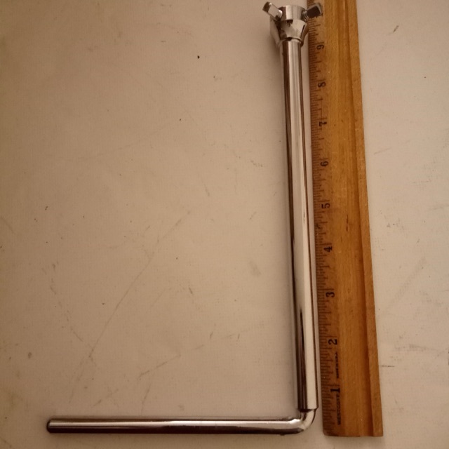 Rogers Cymbal Mount L-Arm Base Swivomatic Vintage60s Cleveland Holiday Bass Drum — main photograph