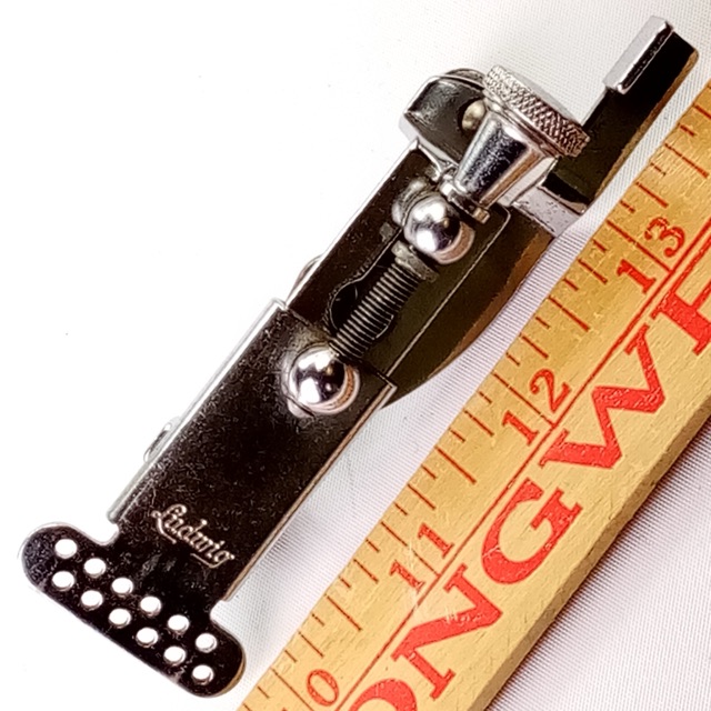 Ludwig P83 Script Logo Throw-Off Chrome Snare Drum Strainer Chicago Vintage 60s — main photograph