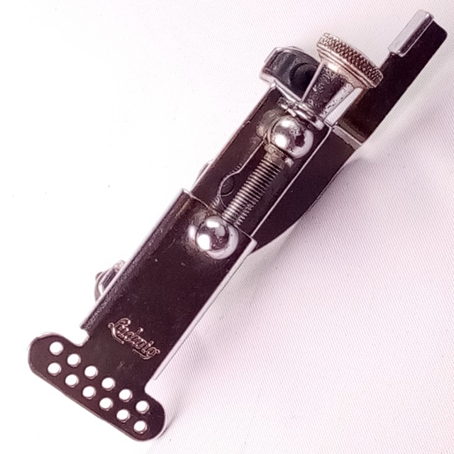 Ludwig P83 60s Script Logo Throw-Off Chrome Snare Drum Strainer Chicago Vintage — main photograph