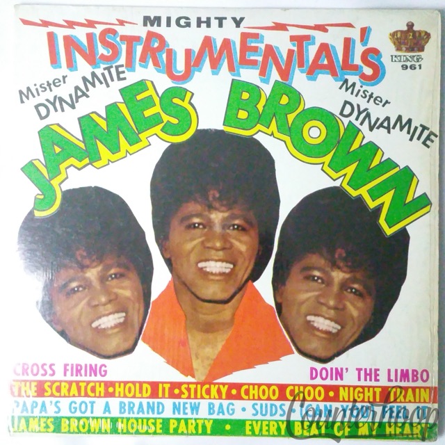 James Brown & The Famous Flames-Mighty Instrumental's 1966 VG+ King Records S961 — main photograph