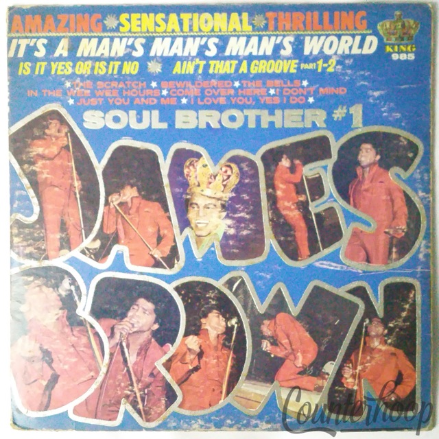 James Brown-It's A Man's Man's World: Soul Brother #1 1966 VG Mono King Records — main photograph