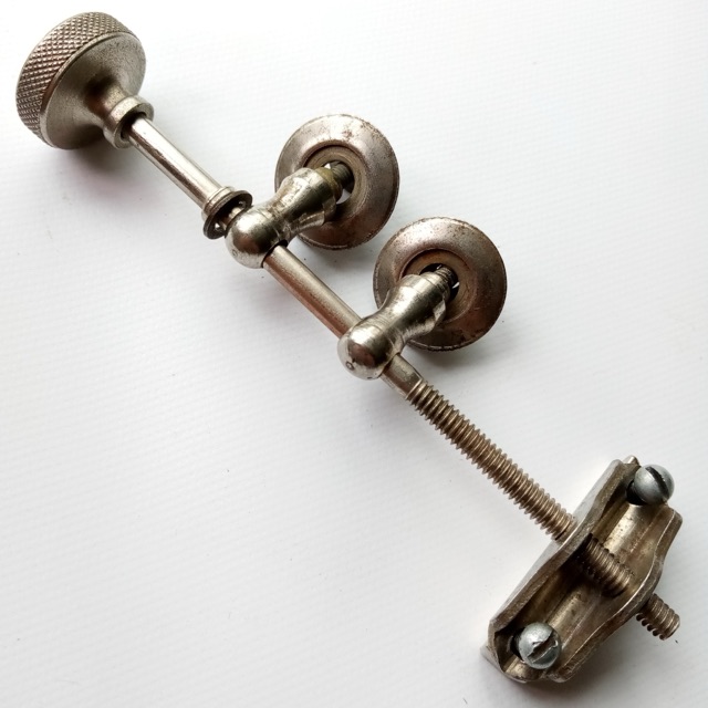 Gretsch Snare Drum Strainer Nickel Vintage 2-Eyelet Lugs Round Knob 40s Marching — main photograph