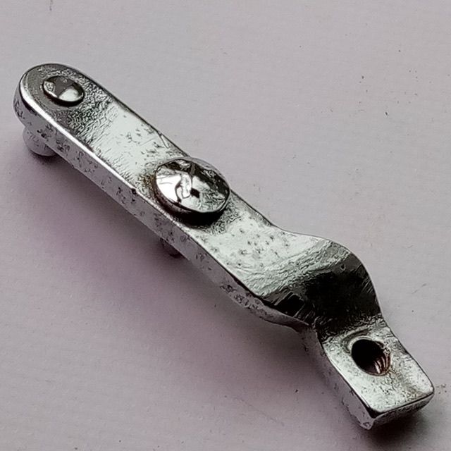 Slingerland 3Point Throw-Off/Strainer Lever Arm Part Chrome Radio King Vintage50 — main photograph