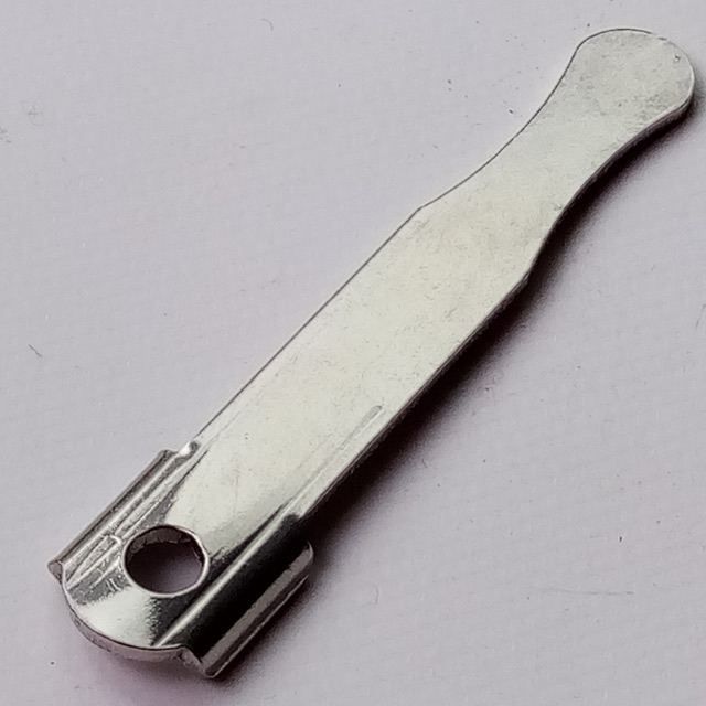 Slingerland 3-Point Nickel Throw-Off Extension Arm Straight Radio King Strainer — main photograph