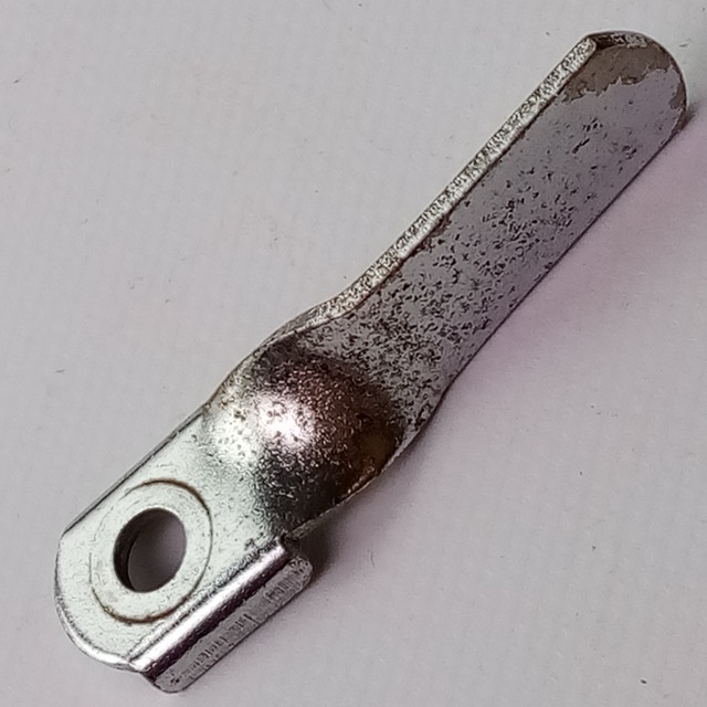 Slingerland 3-Point Throw-Off Extension Arm 1958-1960 Chrome Radio King Strainer — main photograph