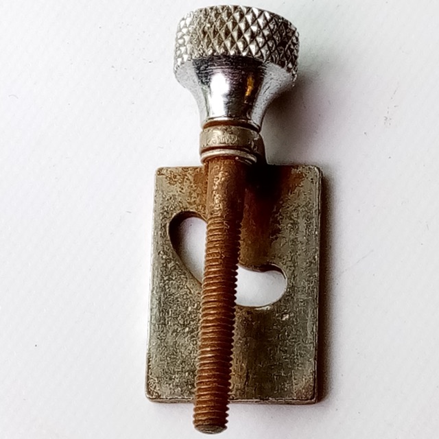 Slingerland 3-Point Radio King Throw-Off/Strainer Tension Adjustment Knob+Slider — main photograph